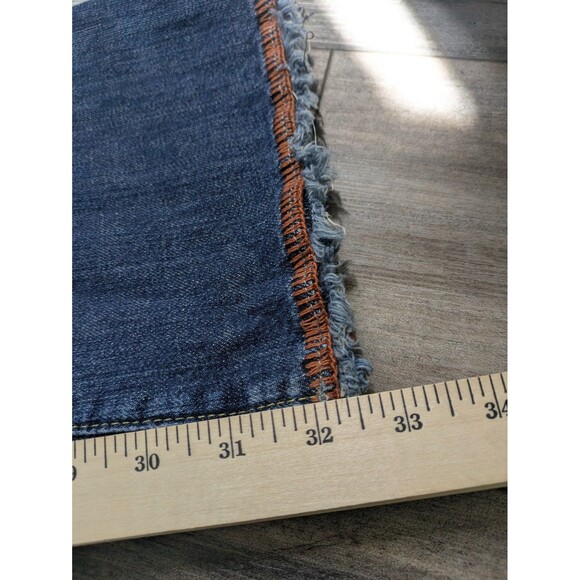 Express X2 Denim Laboratory Jeans Women's Size 31 Y2K 32" Inseam Flare - Picture 3 of 5